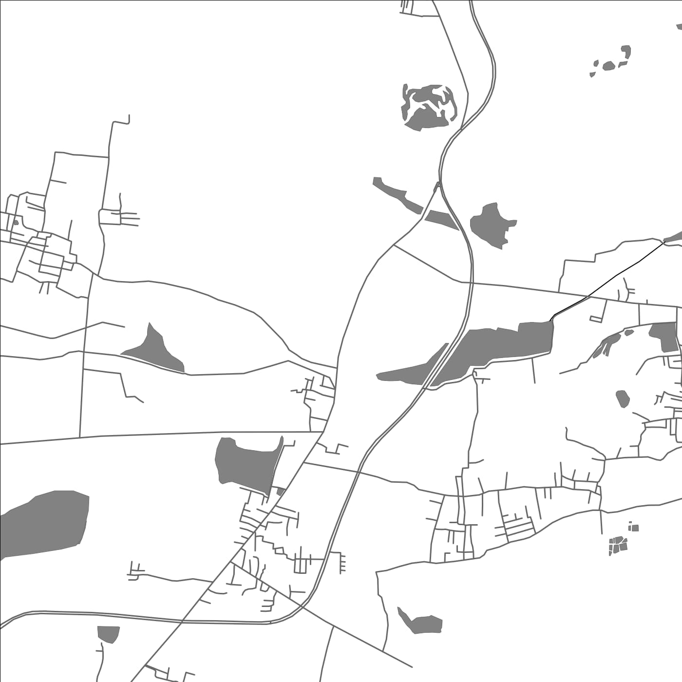 ROAD MAP OF LIVINJIPURAM, INDIA BY MAPBAKES