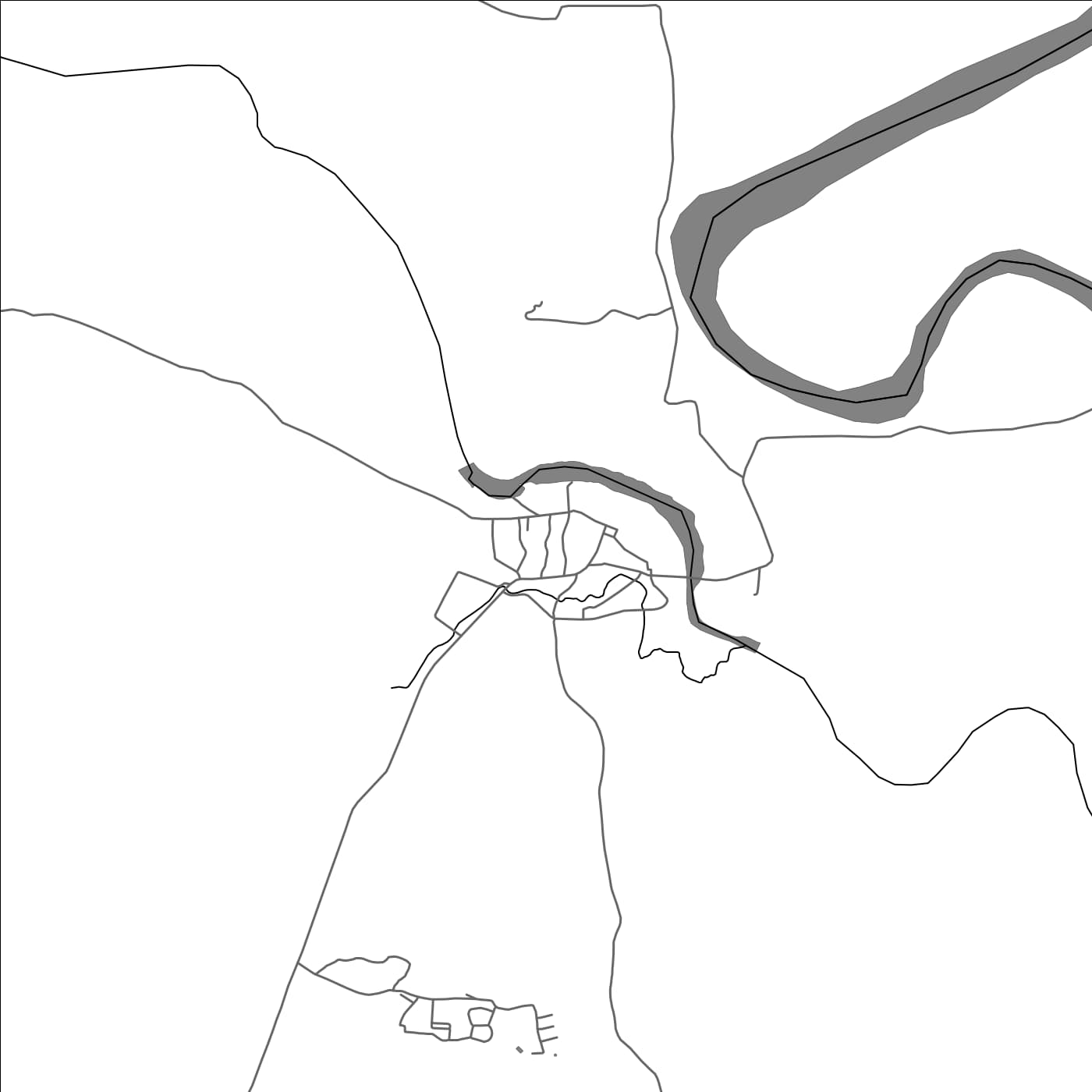 ROAD MAP OF LODHIKHEDA, INDIA BY MAPBAKES