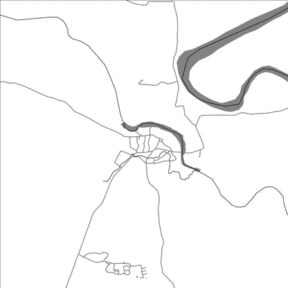 ROAD MAP OF LODHIKHEDA, INDIA BY MAPBAKES