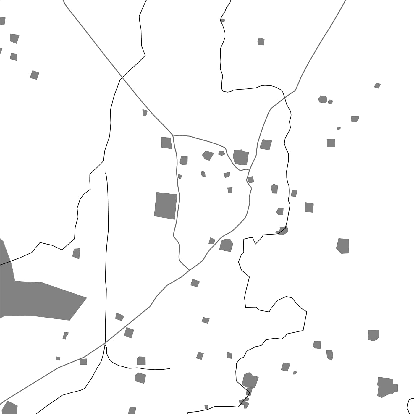 ROAD MAP OF MADHEPUR, INDIA BY MAPBAKES