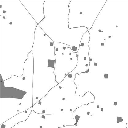 ROAD MAP OF MADHEPUR, INDIA BY MAPBAKES