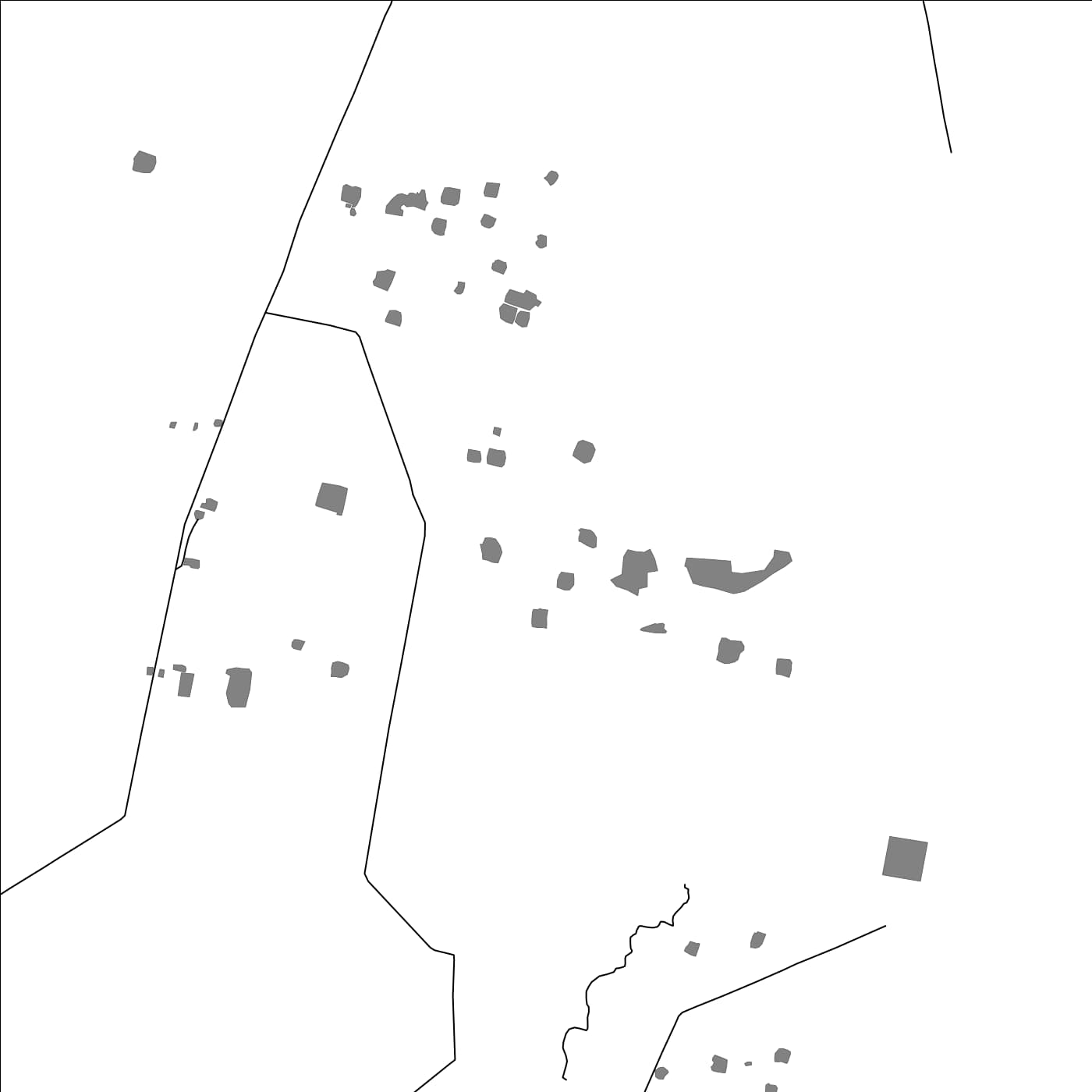 ROAD MAP OF MADNA, INDIA BY MAPBAKES