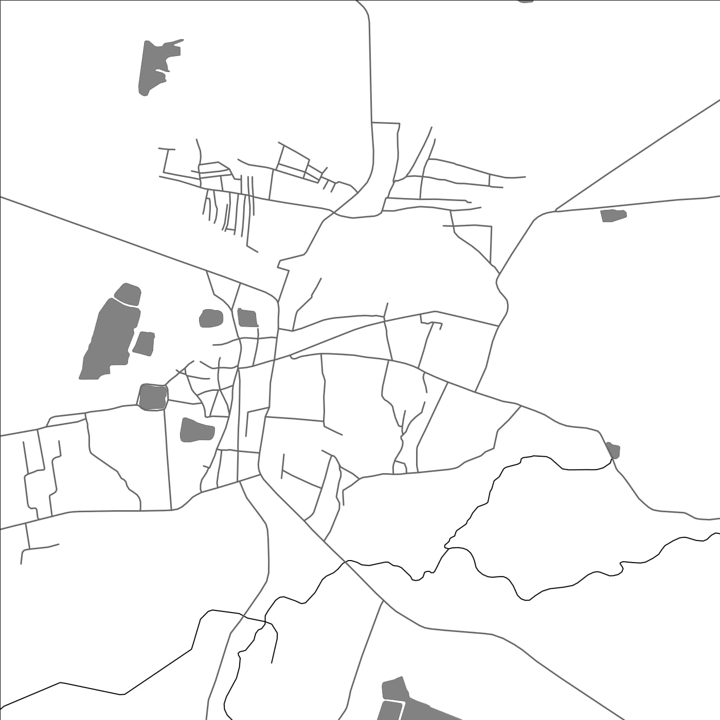 ROAD MAP OF MAHASAMUND, INDIA BY MAPBAKES