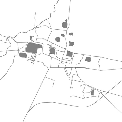 ROAD MAP OF MAIHAR, INDIA BY MAPBAKES