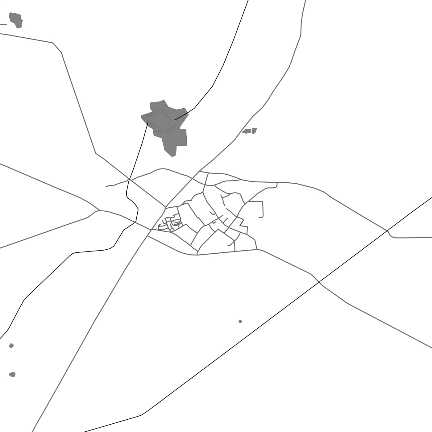 ROAD MAP OF MAJITHA, INDIA BY MAPBAKES