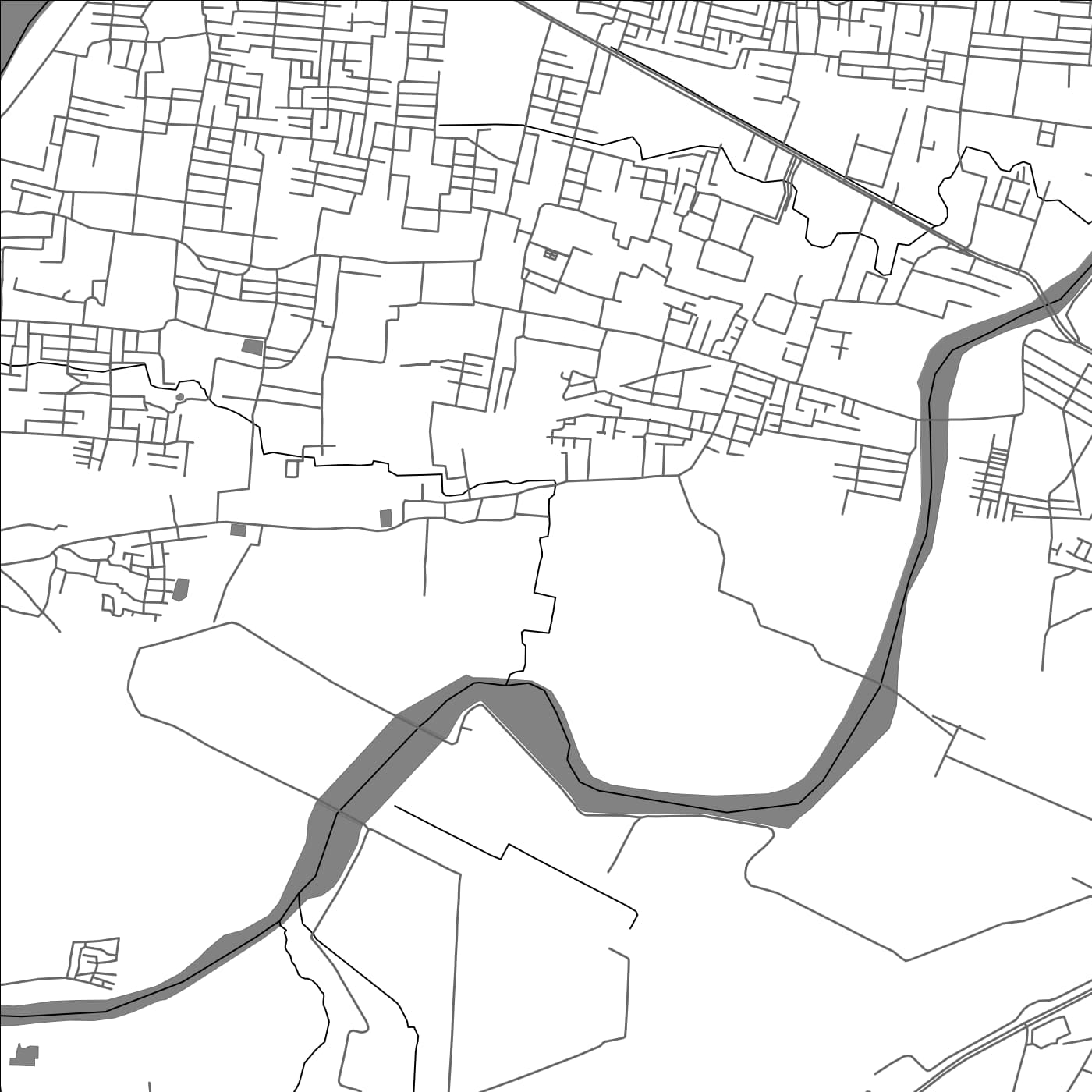 ROAD MAP OF MANAPPAKKAM, INDIA BY MAPBAKES