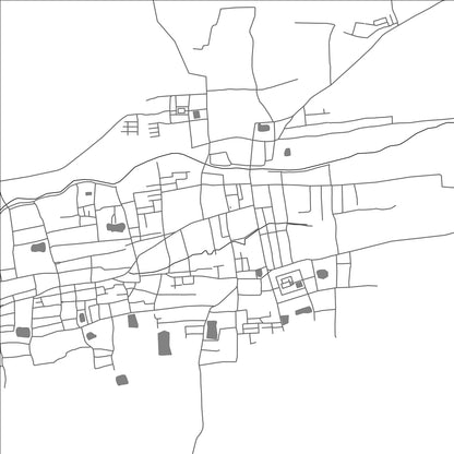 ROAD MAP OF MARATTURAI, INDIA BY MAPBAKES