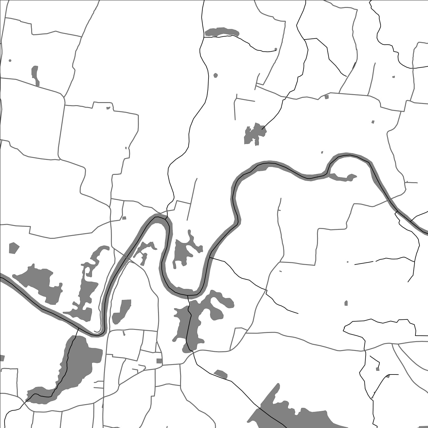 ROAD MAP OF MAVELIKARA, INDIA BY MAPBAKES