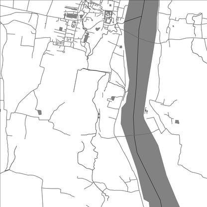 ROAD MAP OF MOCHARIM, INDIA BY MAPBAKES