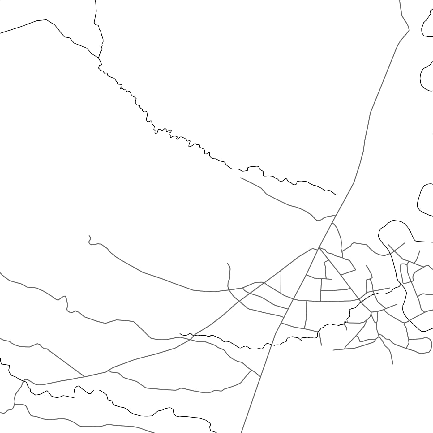 ROAD MAP OF MOIRANG, INDIA BY MAPBAKES