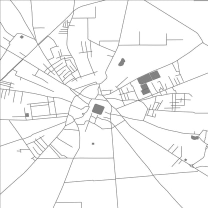 ROAD MAP OF MUKTSAR, INDIA BY MAPBAKES