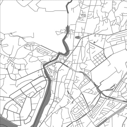 ROAD MAP OF MUMBAI, INDIA BY MAPBAKES