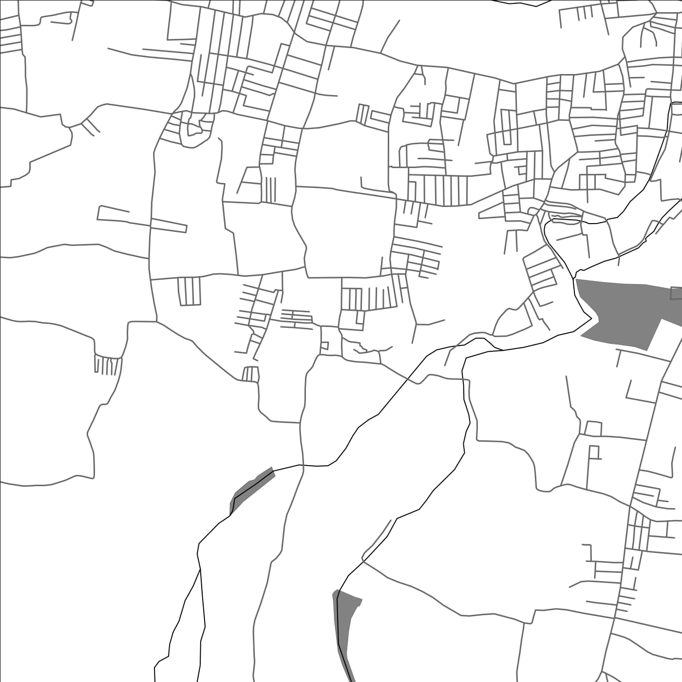 ROAD MAP OF MURUGAMPALAIYAM, INDIA BY MAPBAKES