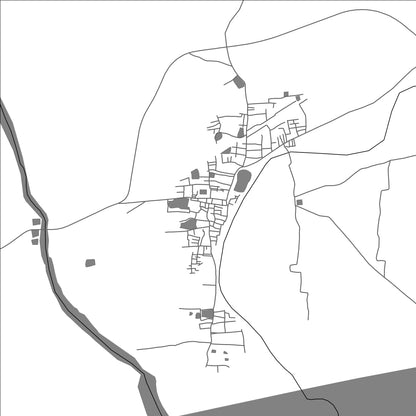 ROAD MAP OF MUTTUPET, INDIA BY MAPBAKES