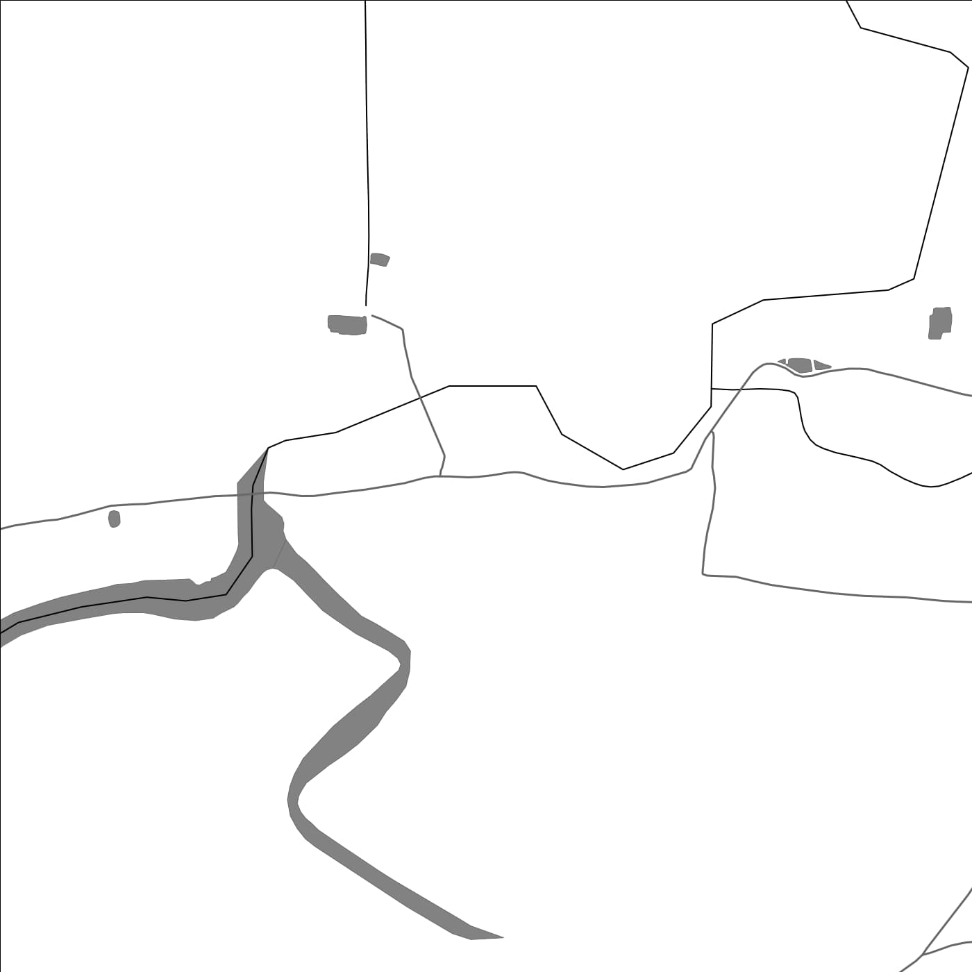 ROAD MAP OF MUTYALAPALLE, INDIA BY MAPBAKES