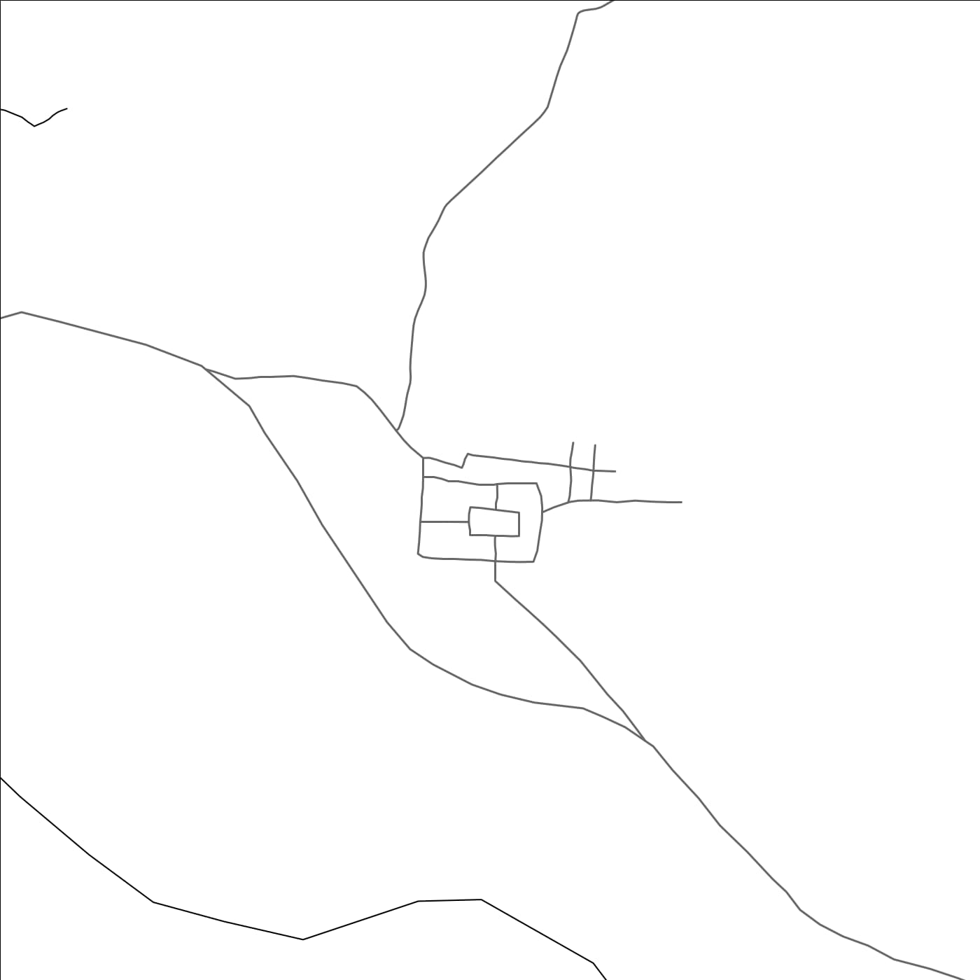 ROAD MAP OF NAGALAPURAM, INDIA BY MAPBAKES