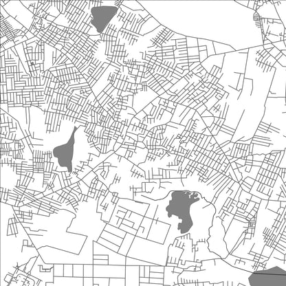 ROAD MAP OF NAGAWARAM, INDIA BY MAPBAKES