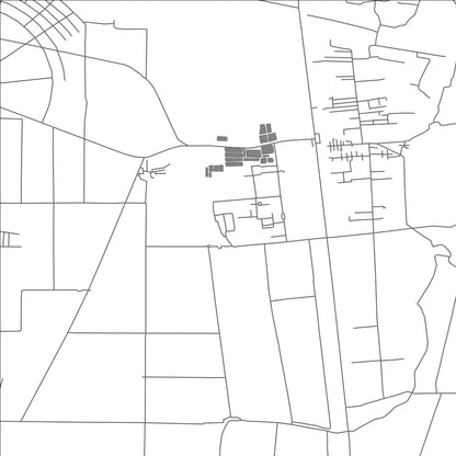 ROAD MAP OF NAGLA, INDIA BY MAPBAKES