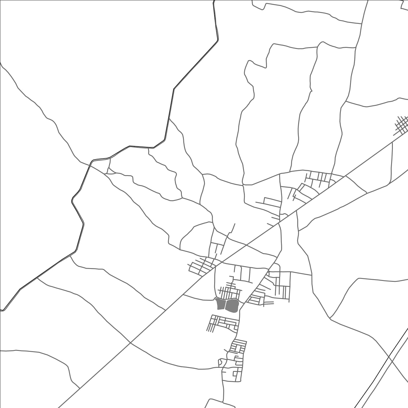 ROAD MAP OF NALLAJERLA, INDIA BY MAPBAKES