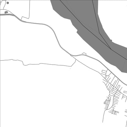 ROAD MAP OF NANDIYALAM, INDIA BY MAPBAKES