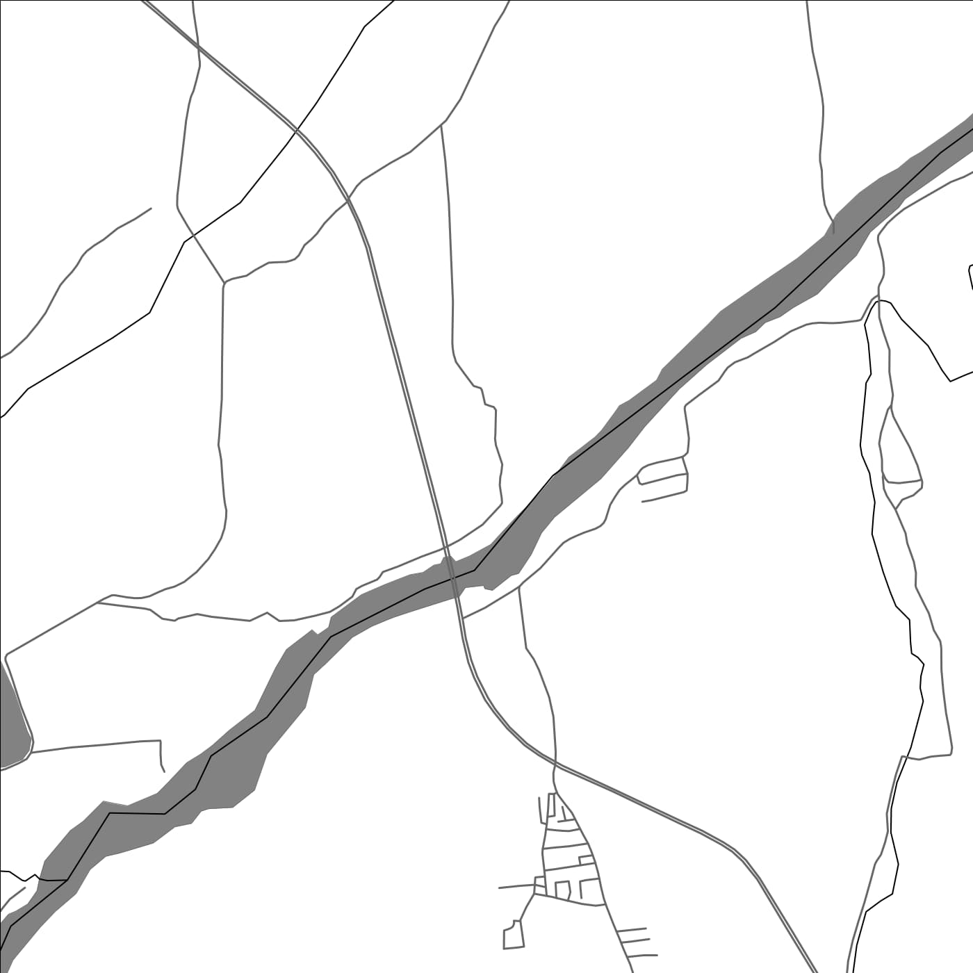 ROAD MAP OF NARANAMMALPURAM, INDIA BY MAPBAKES