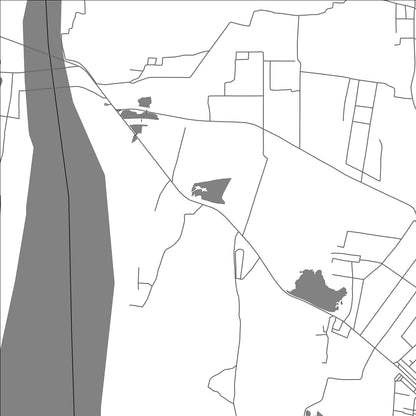 ROAD MAP OF NARASINGAPURAM, INDIA BY MAPBAKES