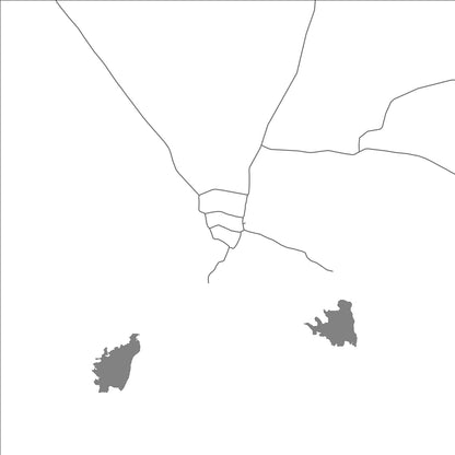 ROAD MAP OF NARSIMLAPET, INDIA BY MAPBAKES