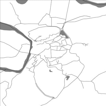 ROAD MAP OF NATHDWARA, INDIA BY MAPBAKES