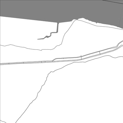 ROAD MAP OF NATSHAL, INDIA BY MAPBAKES