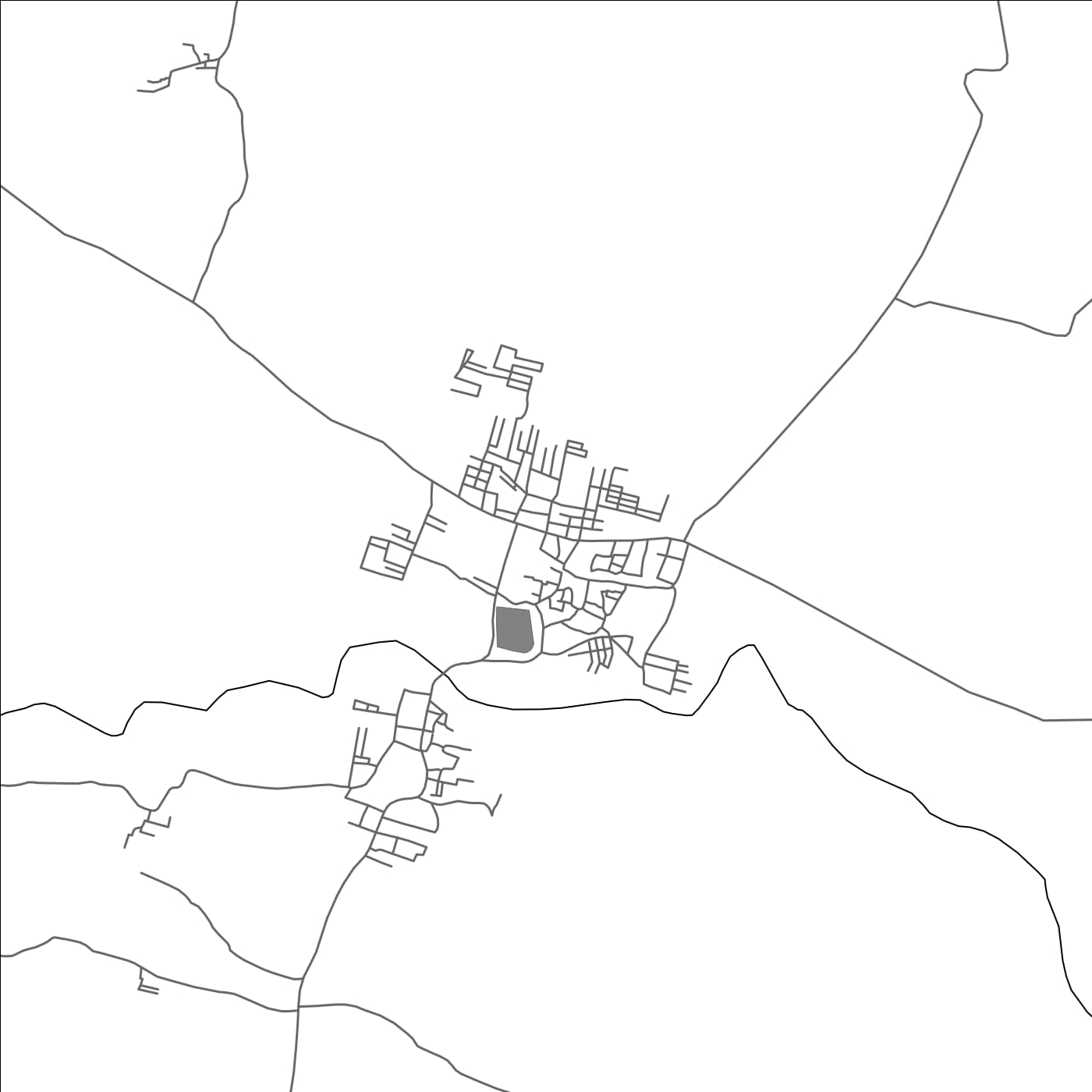 ROAD MAP OF NATTAM, INDIA BY MAPBAKES