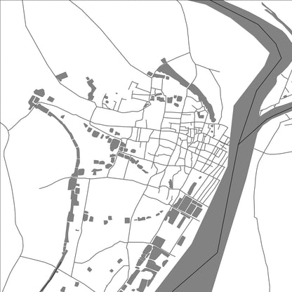 ROAD MAP OF NAVADWIP, INDIA BY MAPBAKES