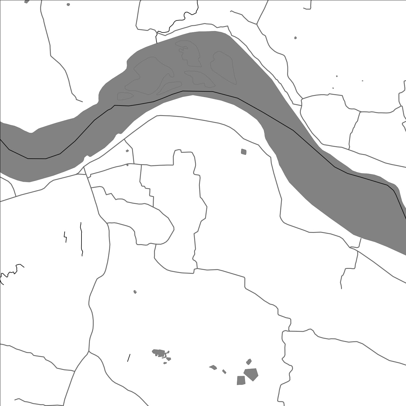 ROAD MAP OF NETHIRIMANGALAM, INDIA BY MAPBAKES