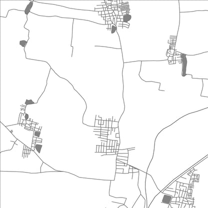 ROAD MAP OF NIDADAVOLE, INDIA BY MAPBAKES