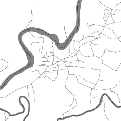 ROAD MAP OF NILAMBUR, INDIA BY MAPBAKES