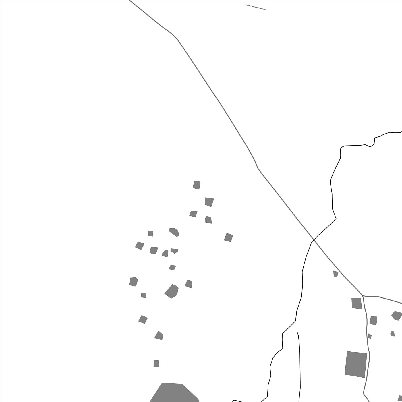 ROAD MAP OF PACHAHI, INDIA BY MAPBAKES