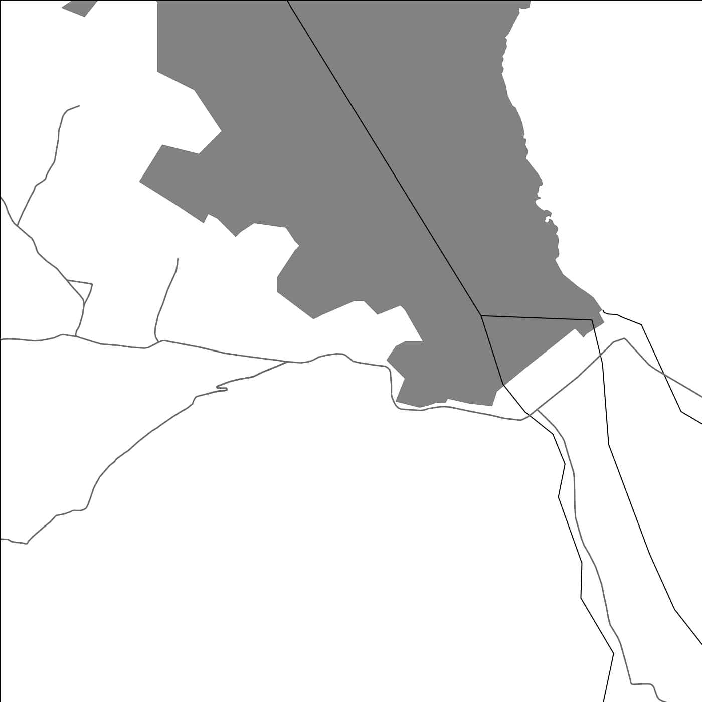 ROAD MAP OF PAIGANAPALLI, INDIA BY MAPBAKES