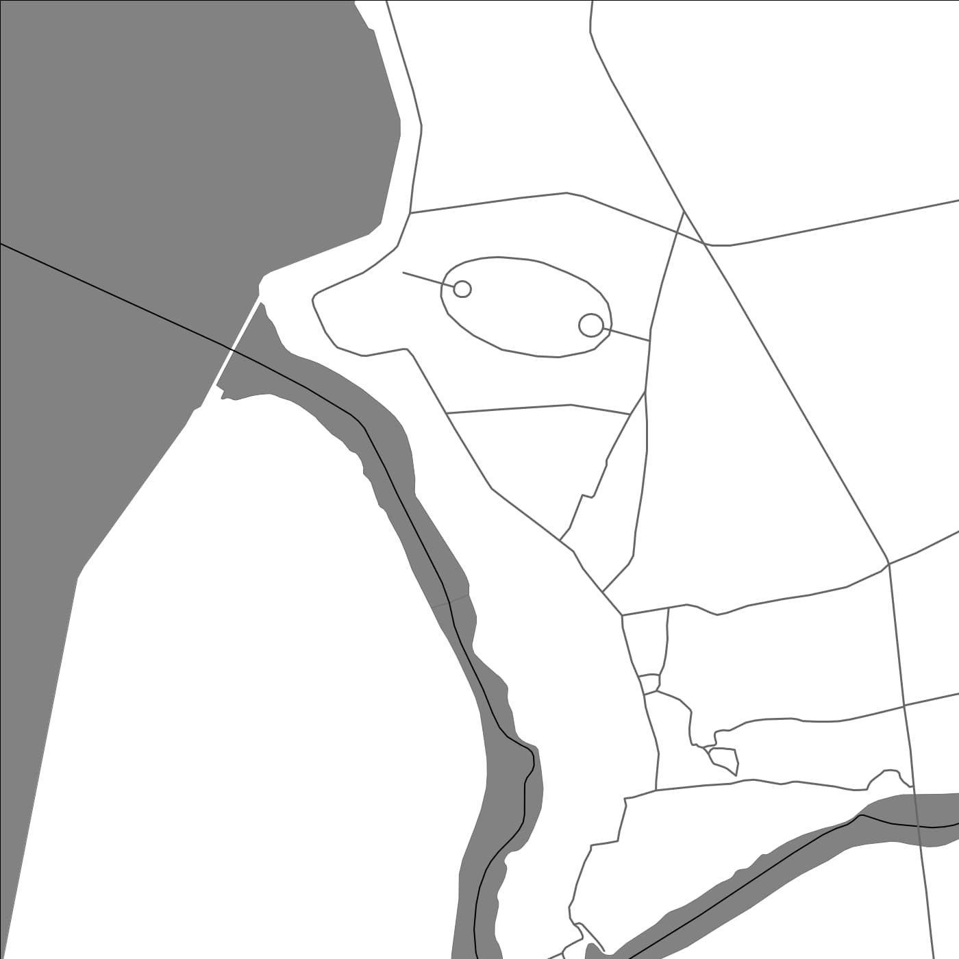 ROAD MAP OF PAITHAN, INDIA BY MAPBAKES