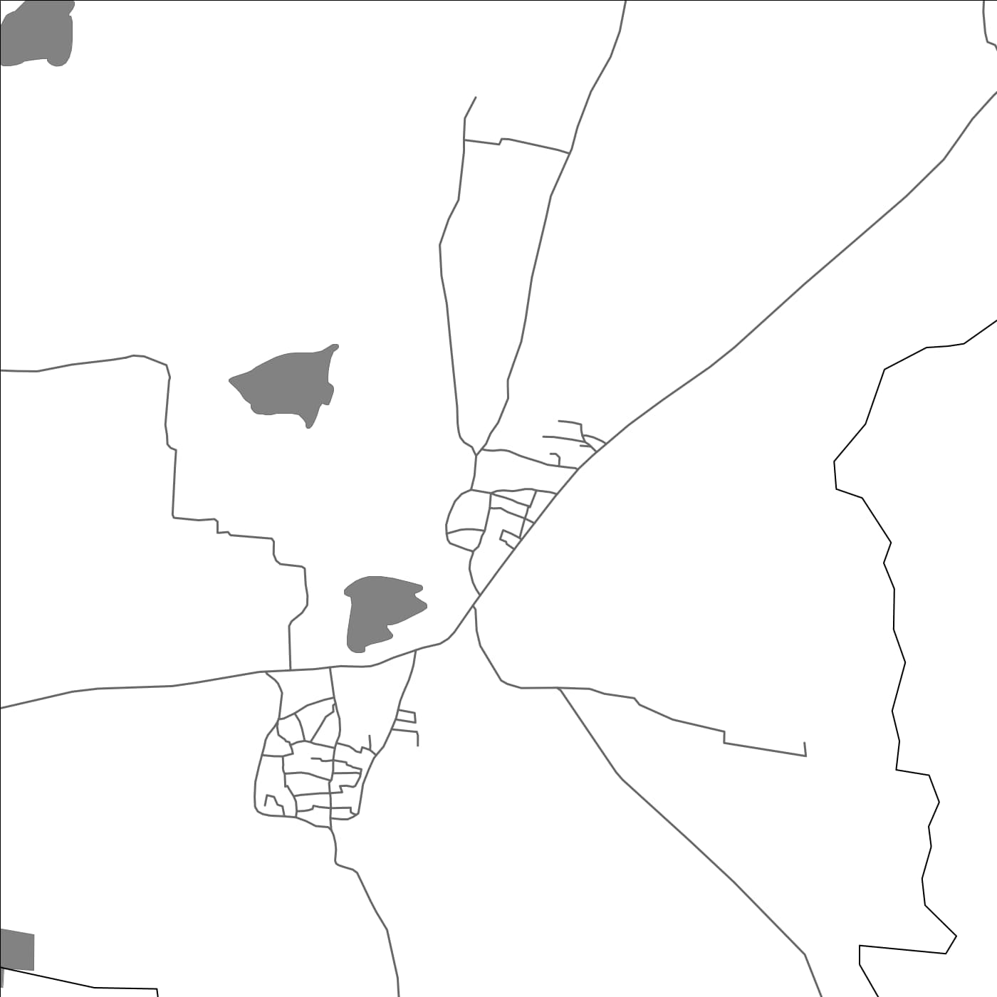 ROAD MAP OF PALAIYA AYAKKUDI, INDIA BY MAPBAKES