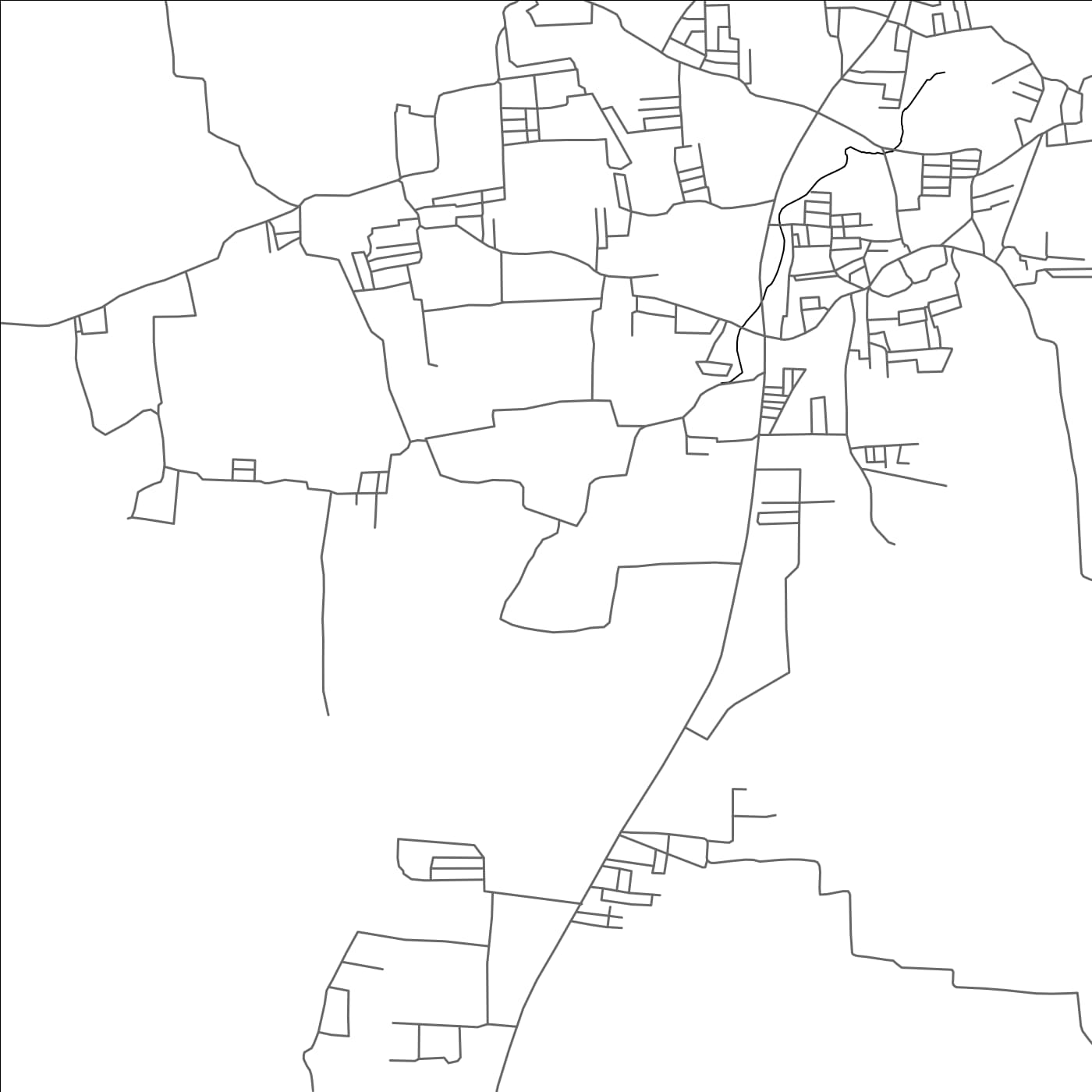 ROAD MAP OF PALAYAPUDUR VILLAGE, INDIA BY MAPBAKES