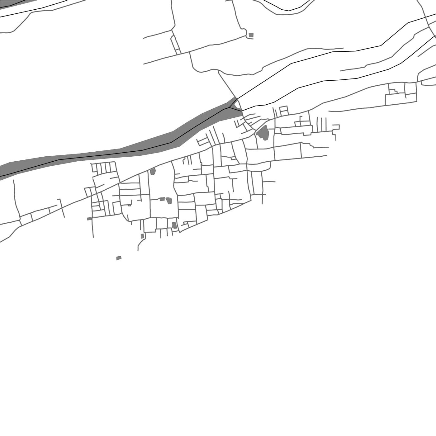 ROAD MAP OF PANDARAVADAI, INDIA BY MAPBAKES