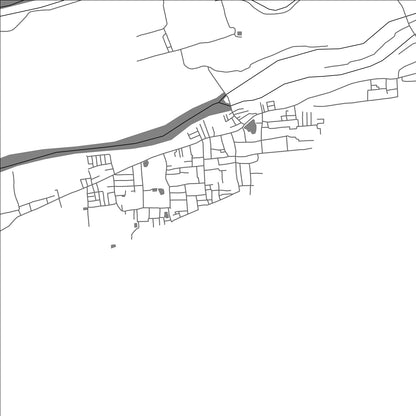 ROAD MAP OF PANDARAVADAI, INDIA BY MAPBAKES