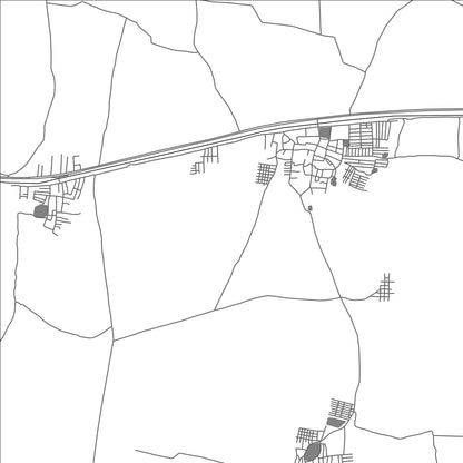 ROAD MAP OF PANDIREDDIGUDEM, INDIA BY MAPBAKES