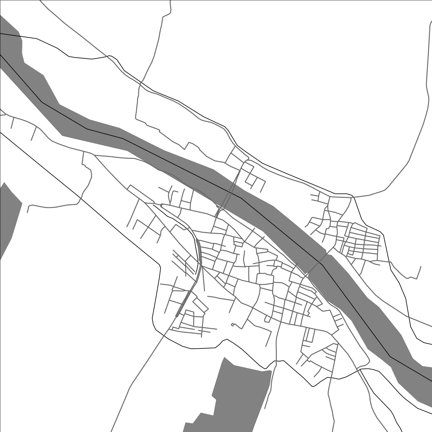 ROAD MAP OF PARAMAGUDI, INDIA BY MAPBAKES