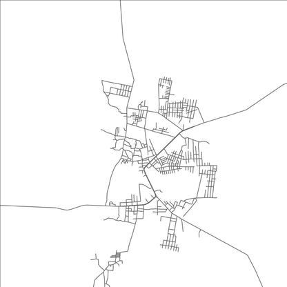 ROAD MAP OF PARGI, INDIA BY MAPBAKES