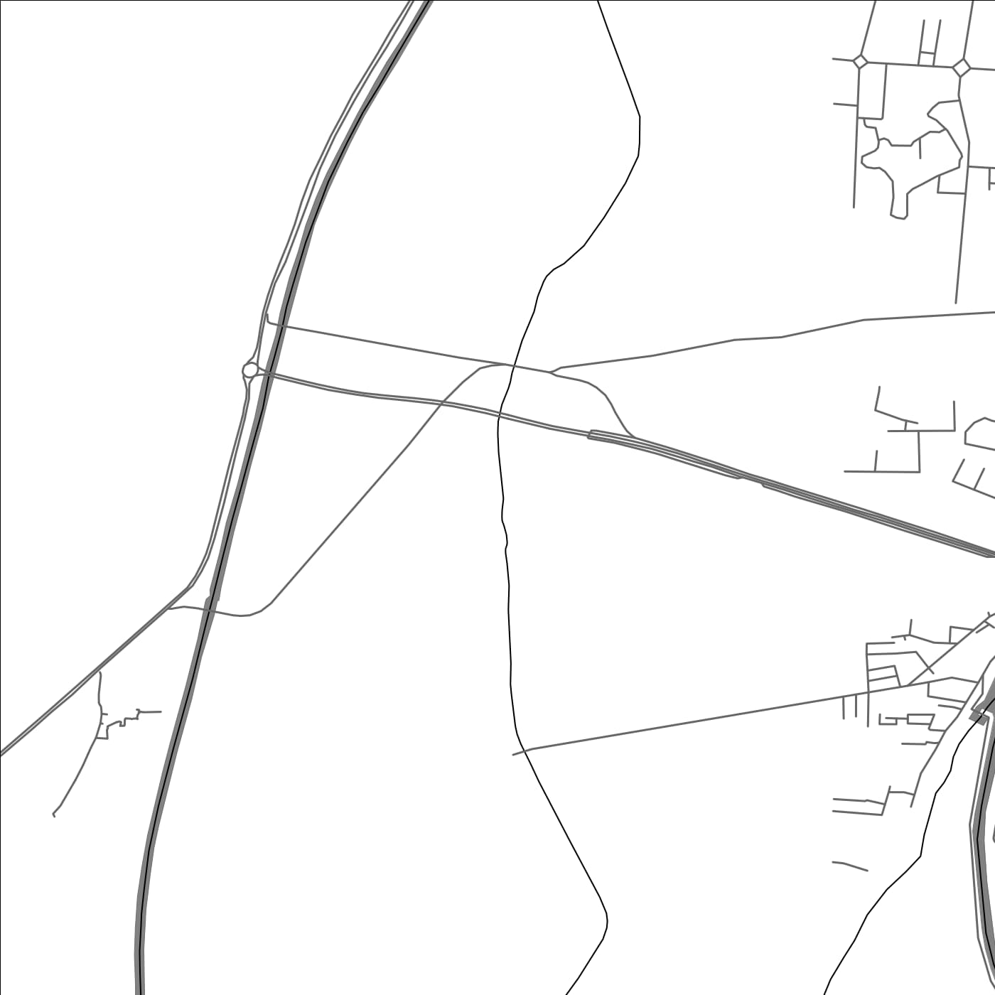 ROAD MAP OF PATHANKOT, INDIA BY MAPBAKES