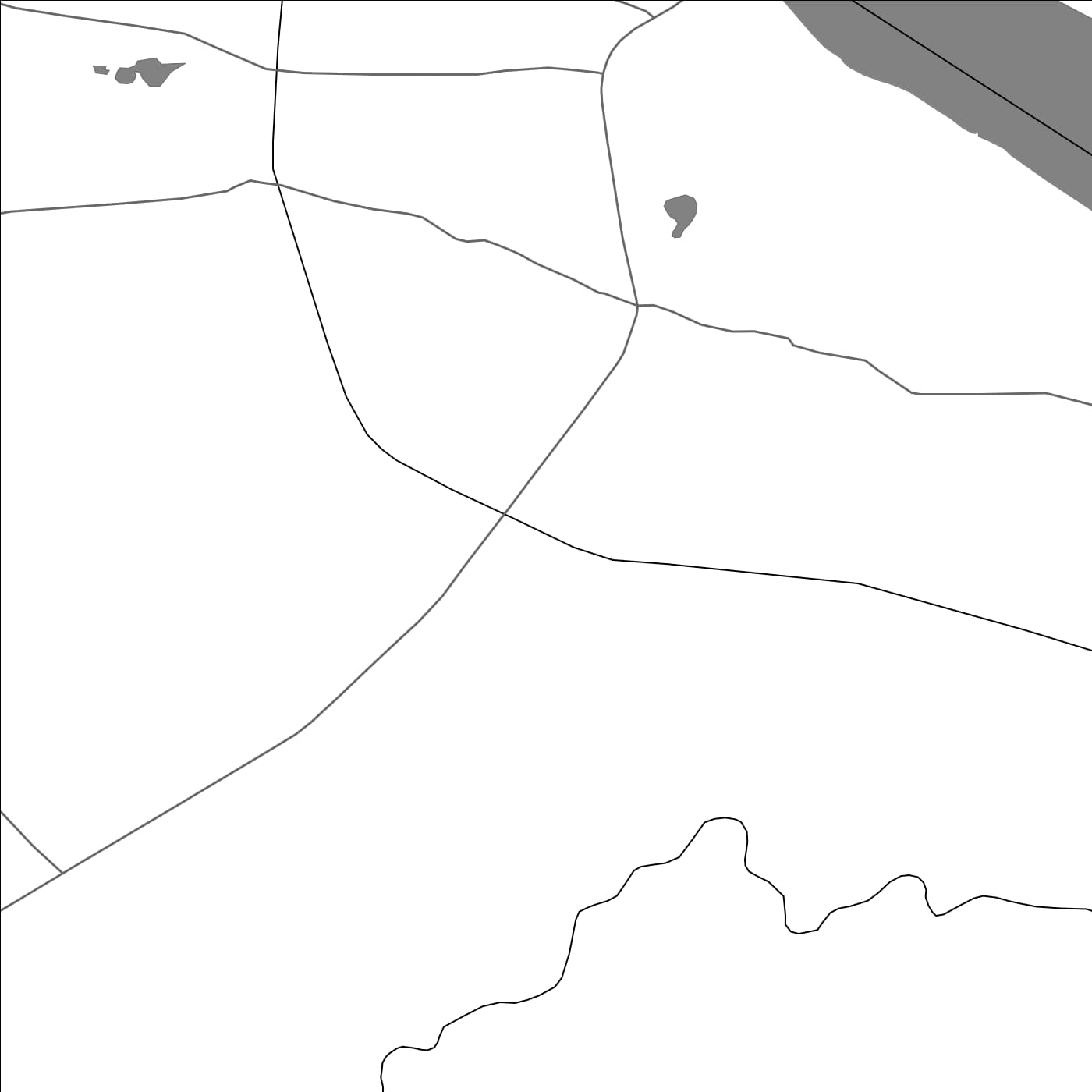 ROAD MAP OF PAWNI, INDIA BY MAPBAKES