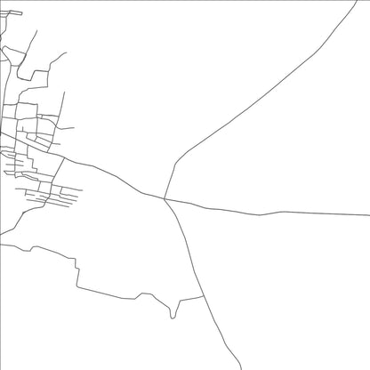 ROAD MAP OF PEDDABODDEPALLE, INDIA BY MAPBAKES