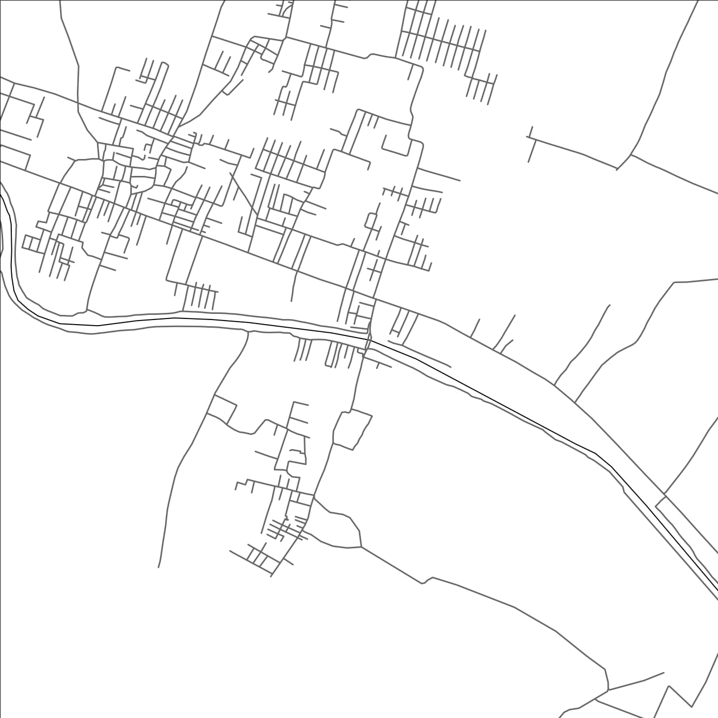 ROAD MAP OF PENAMALURU, INDIA BY MAPBAKES