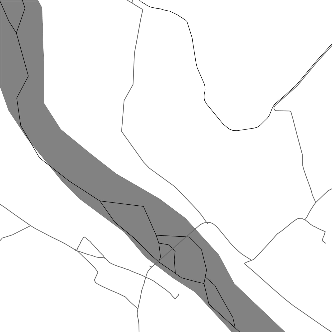 ROAD MAP OF PENUGANCHIPROLU, INDIA BY MAPBAKES