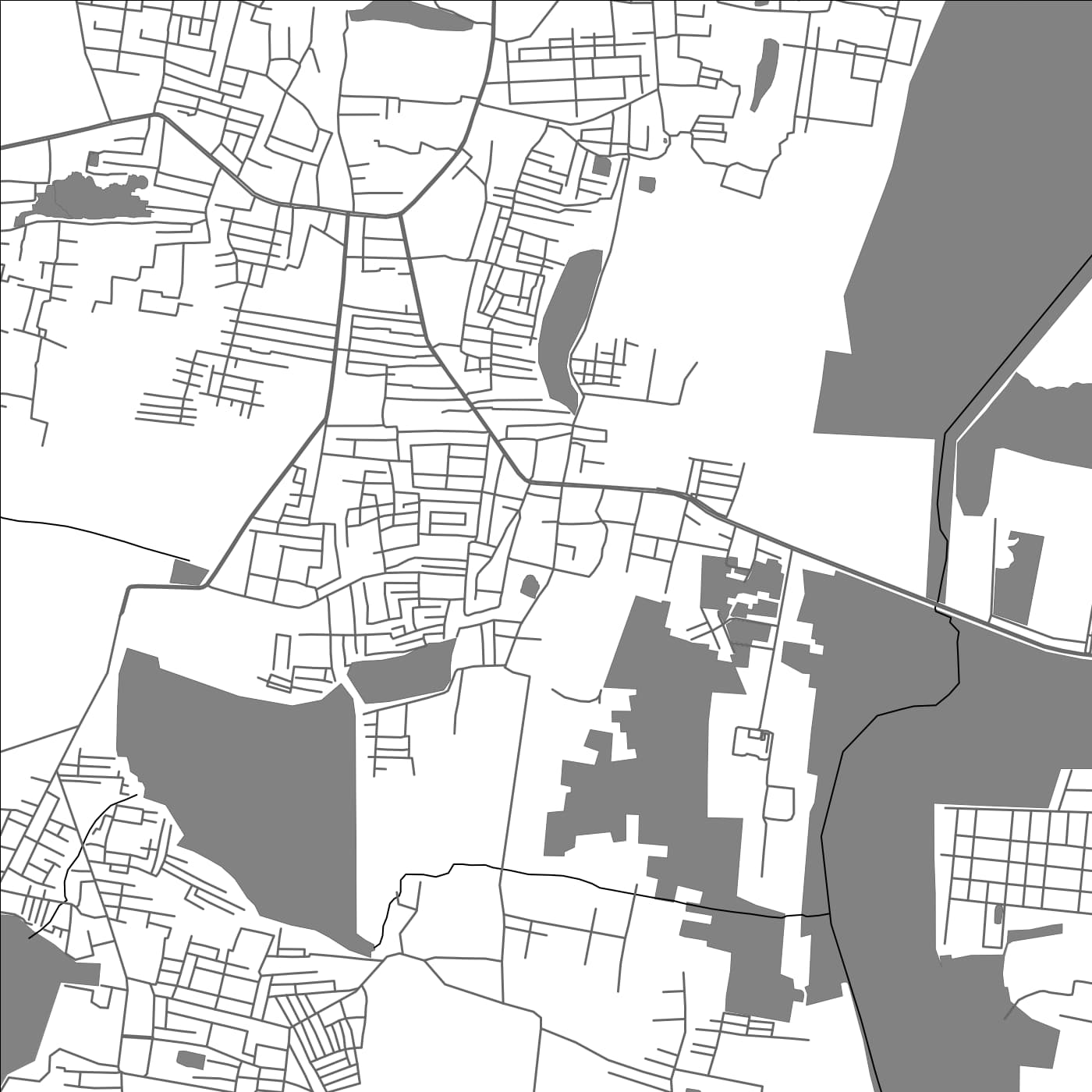 ROAD MAP OF PERUMBAKKAM, INDIA BY MAPBAKES